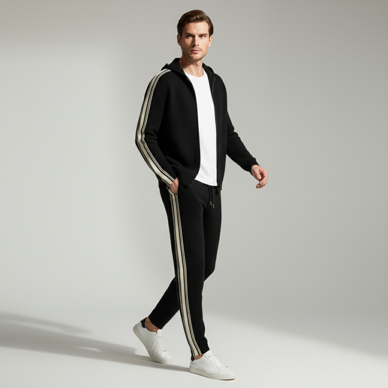 100% CASHMERE DAMIEN TRACKSUIT 7
