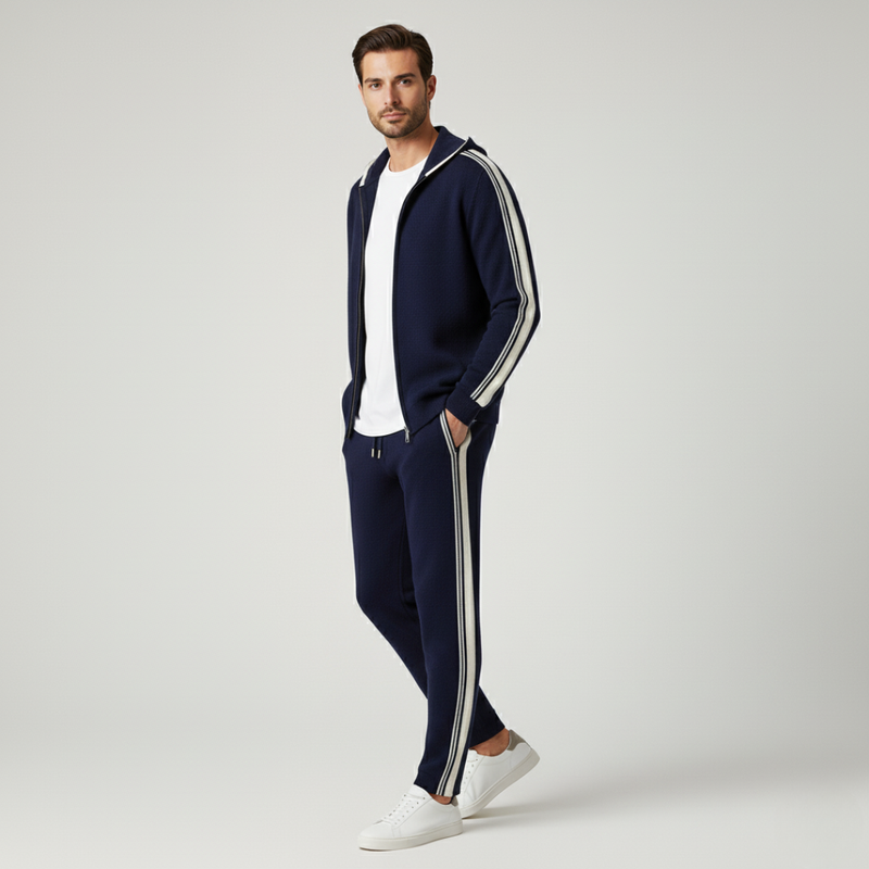 100% CASHMERE DAMIEN TRACKSUIT 7