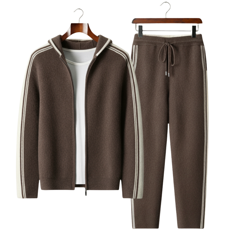 100% CASHMERE DAMIEN TRACKSUIT 1